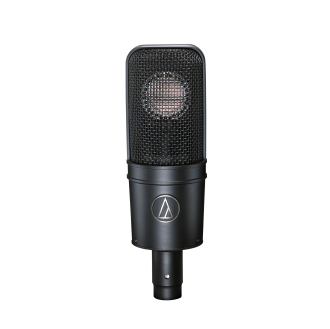 AT4040 SIDE-ADDRESS CARDIOID CONDENSER MICROPHONE / INCLUDES AT8449A SHOCK MOUNT, DUST COVER, CARRYING CASE